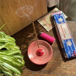 HANDMADE incense holder